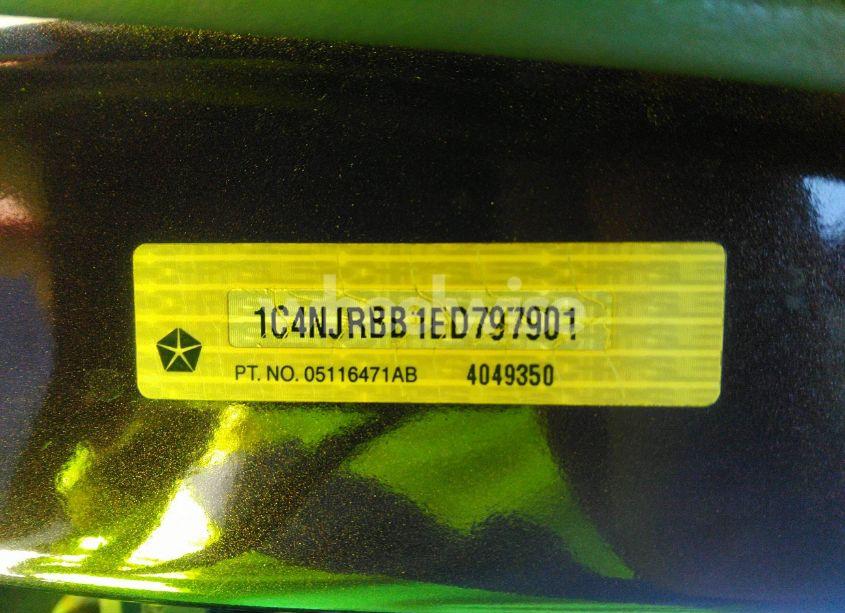 Photo 9 of 2014 Jeep Patriot SPORT (VIN 1C4NJRBB1ED797901)