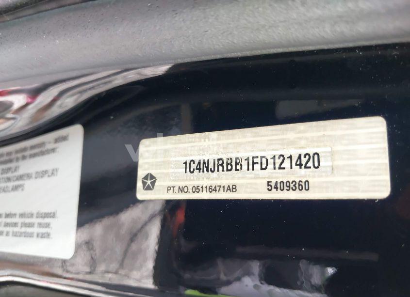 Photo 9 of 2015 Jeep Patriot SPORT (VIN 1C4NJRBB1FD121420)