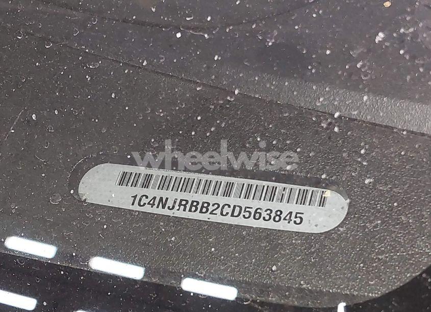 Photo 9 of 2012 Jeep Patriot SPORT (VIN 1C4NJRBB2CD563845)