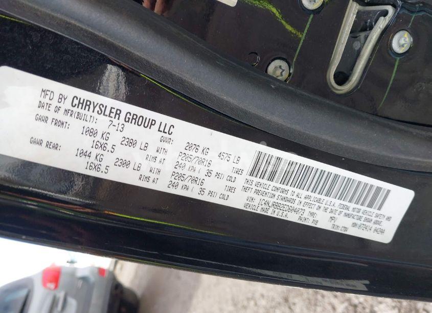 Photo 9 of 2014 Jeep Patriot SPORT (VIN 1C4NJRBB2ED604073)