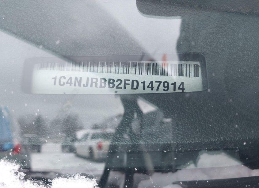 Photo 9 of 2015 Jeep Patriot SPORT (VIN 1C4NJRBB2FD147914)