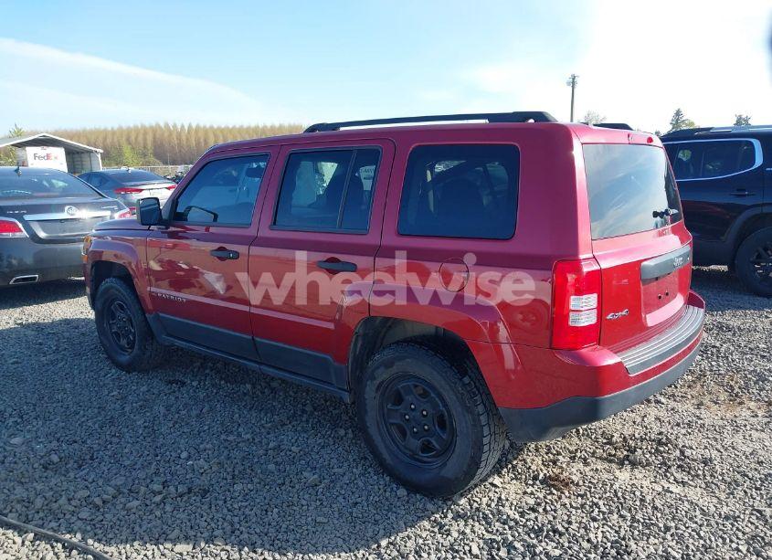 Photo 3 of 2016 Jeep Patriot SPORT (VIN 1C4NJRBB2GD510987)