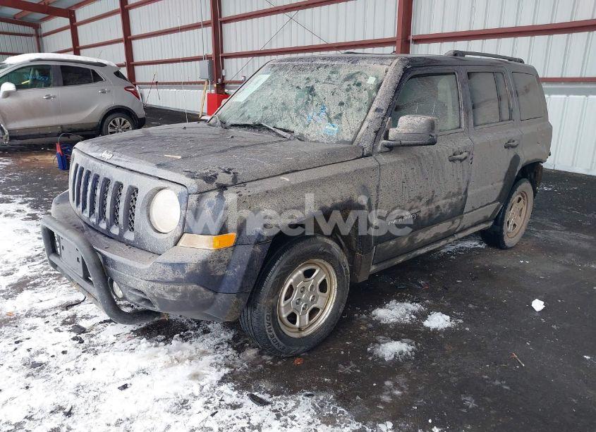 Photo 2 of 2017 Jeep Patriot SPORT 4X4 (VIN 1C4NJRBB2HD128167)