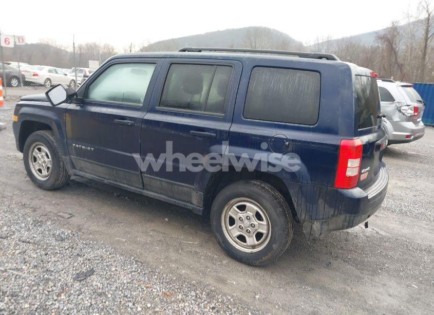 Photo 3 of 2012 Jeep Patriot SPORT (VIN 1C4NJRBB3CD576619)