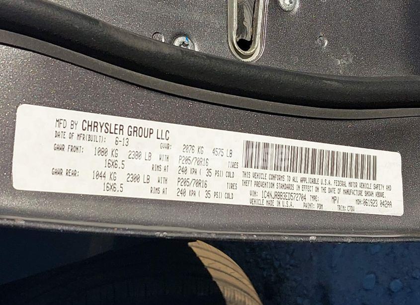 Photo 9 of 2014 Jeep Patriot SPORT (VIN 1C4NJRBB3ED572704)