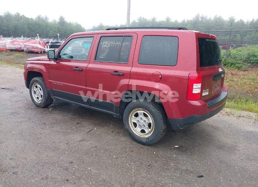 Photo 3 of 2012 Jeep Patriot SPORT (VIN 1C4NJRBB4CD651215)