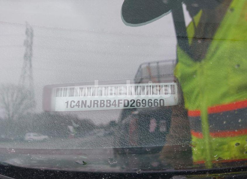 Photo 9 of 2015 Jeep Patriot SPORT (VIN 1C4NJRBB4FD269660)