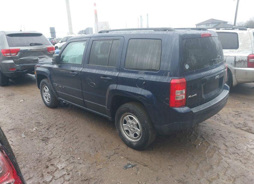 Photo 3 of 2017 Jeep Patriot SPORT 4X4 (VIN 1C4NJRBB4HD138814)