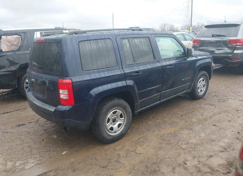 Photo 4 of 2017 Jeep Patriot SPORT 4X4 (VIN 1C4NJRBB4HD138814)