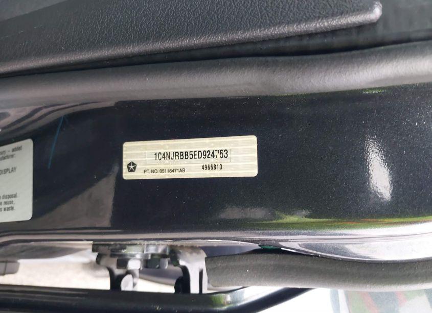 Photo 9 of 2014 Jeep Patriot SPORT (VIN 1C4NJRBB5ED924763)