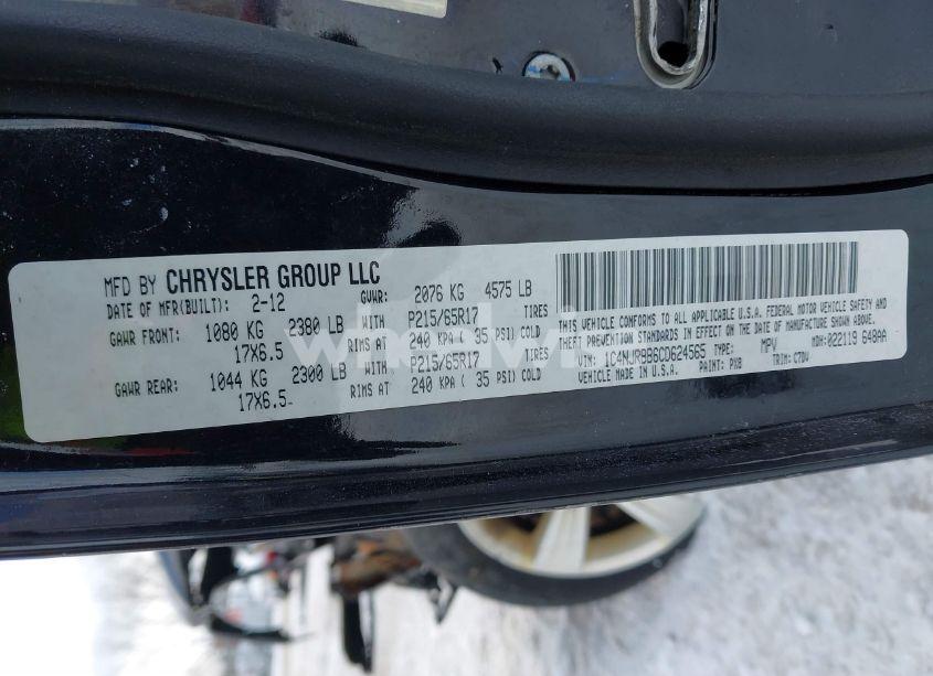 Photo 9 of 2012 Jeep Patriot SPORT (VIN 1C4NJRBB6CD624565)
