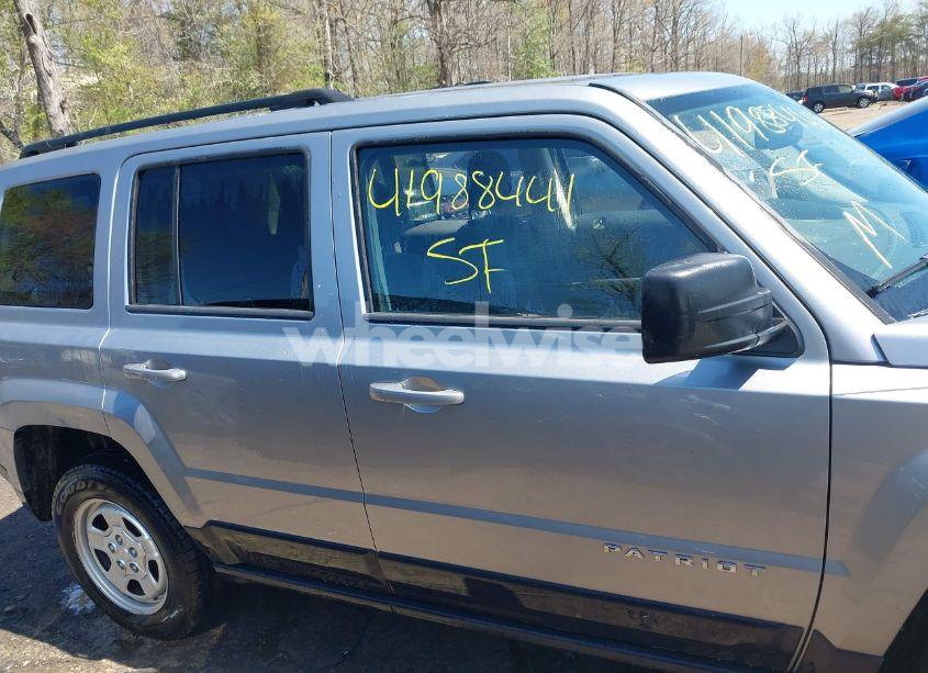 Photo 13 of 2016 Jeep Patriot SPORT (VIN 1C4NJRBB6GD714434)