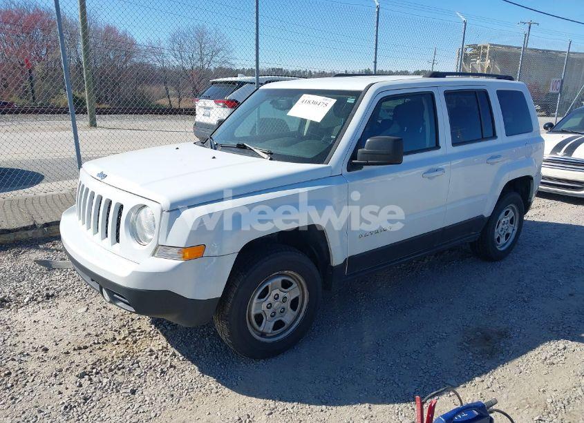 Photo 2 of 2016 Jeep Patriot SPORT (VIN 1C4NJRBB6GD764900)
