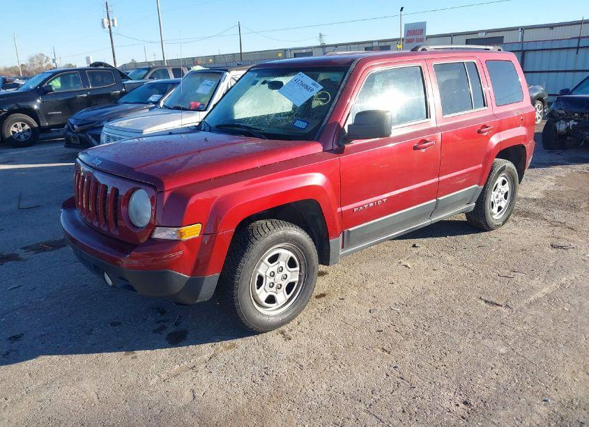Photo 2 of 2012 Jeep Patriot SPORT (VIN 1C4NJRBB7CD553327)
