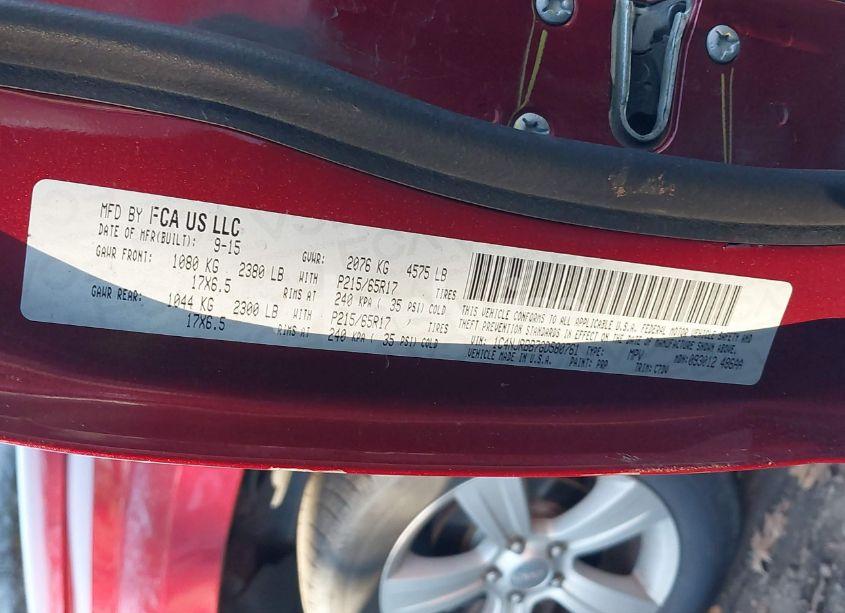 Photo 9 of 2016 Jeep Patriot SPORT (VIN 1C4NJRBB7GD580761)