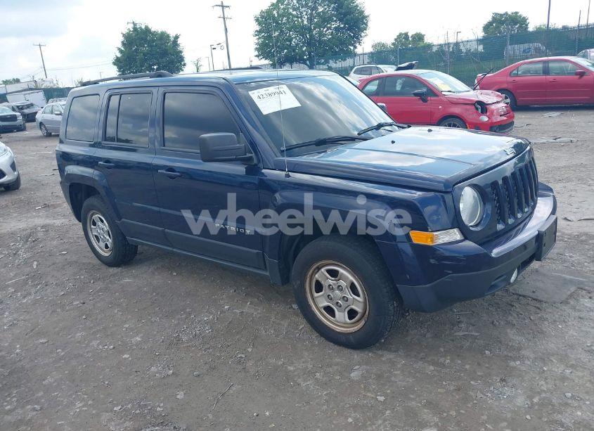 2016 Jeep Patriot SPORT (VIN 1C4NJRBB7GD782208) main photo