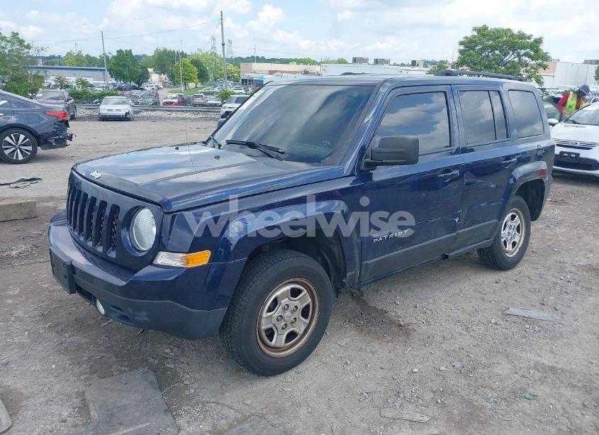 Photo 2 of 2016 Jeep Patriot SPORT (VIN 1C4NJRBB7GD782208)
