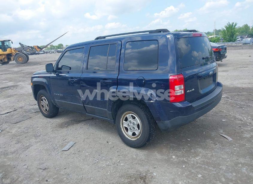 Photo 3 of 2016 Jeep Patriot SPORT (VIN 1C4NJRBB7GD782208)