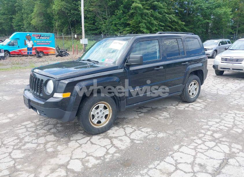 Photo 2 of 2017 Jeep Patriot SPORT 4X4 (VIN 1C4NJRBB7HD128164)