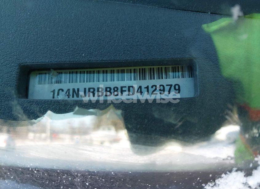 Photo 9 of 2015 Jeep Patriot ALTITUDE EDITION (VIN 1C4NJRBB8FD412979)