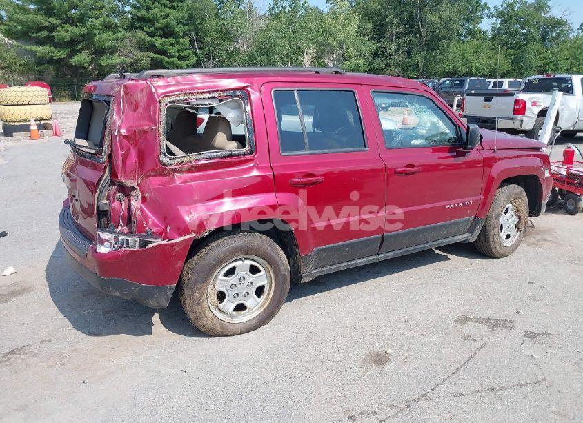 Photo 4 of 2012 Jeep Patriot SPORT (VIN 1C4NJRBB9CD658953)