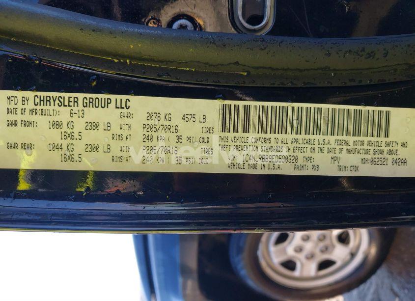 Photo 9 of 2014 Jeep Patriot SPORT (VIN 1C4NJRBB9ED590320)