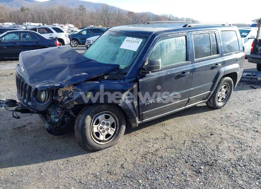 Photo 2 of 2016 Jeep Patriot SPORT (VIN 1C4NJRBB9GD632049)