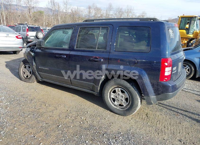 Photo 3 of 2016 Jeep Patriot SPORT (VIN 1C4NJRBB9GD632049)