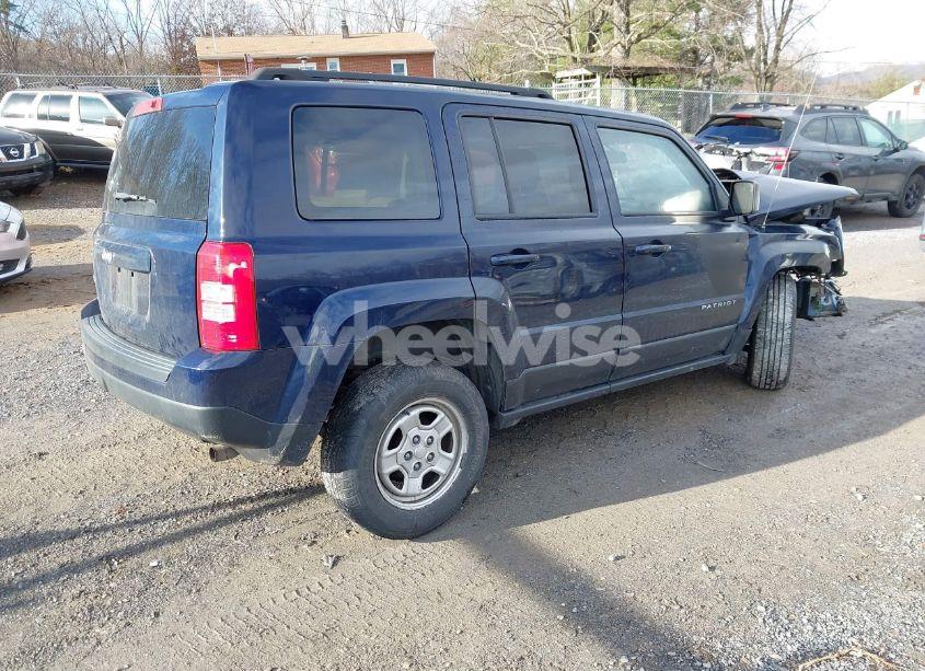 Photo 4 of 2016 Jeep Patriot SPORT (VIN 1C4NJRBB9GD632049)