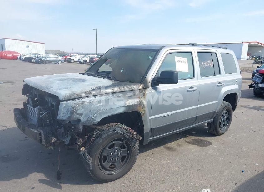 Photo 2 of 2017 Jeep Patriot SPORT 4X4 (VIN 1C4NJRBB9HD194618)