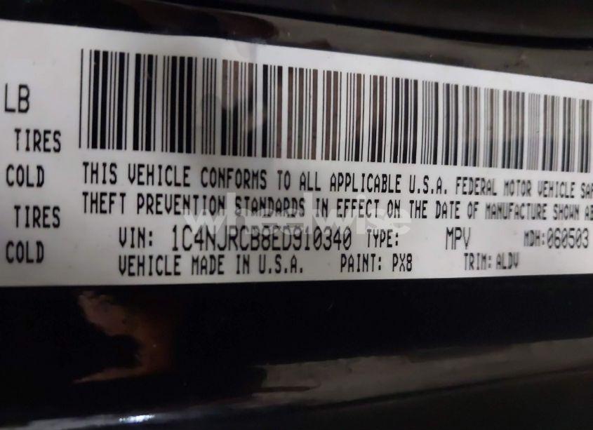 Photo 9 of 2014 Jeep Patriot LIMITED (VIN 1C4NJRCB8ED910340)