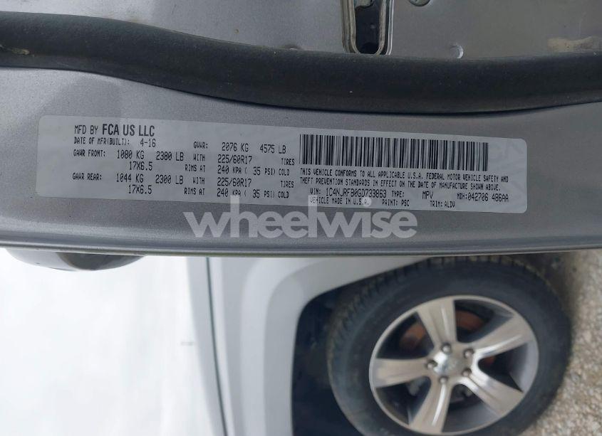 Photo 9 of 2016 Jeep Patriot HIGH ALTITUDE EDITION (VIN 1C4NJRFB0GD733863)