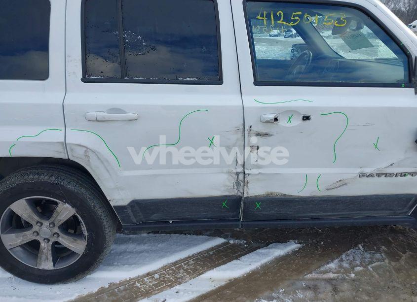 Photo 13 of 2017 Jeep Patriot HIGH ALTITUDE 4X4 (VIN 1C4NJRFB0HD112866)