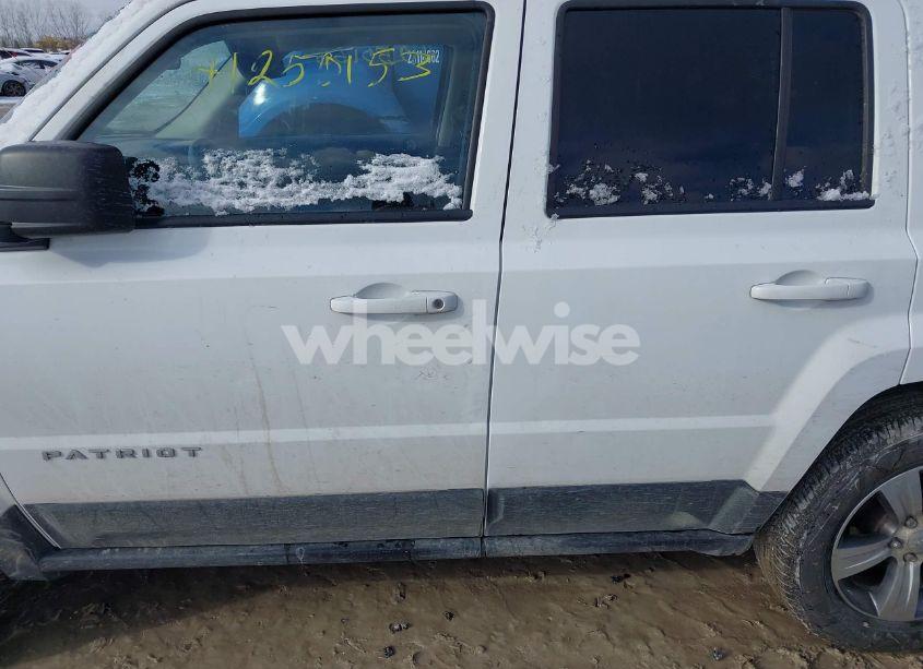 Photo 14 of 2017 Jeep Patriot HIGH ALTITUDE 4X4 (VIN 1C4NJRFB0HD112866)