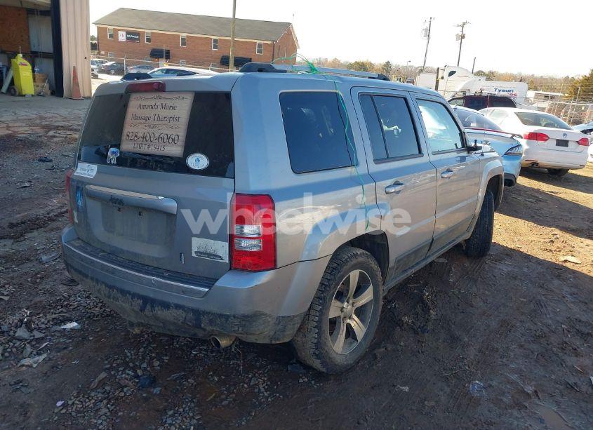 Photo 4 of 2017 Jeep Patriot HIGH ALTITUDE 4X4 (VIN 1C4NJRFB0HD176230)