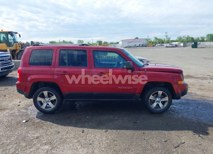 Photo 13 of 2017 Jeep Patriot HIGH ALTITUDE 4X4 (VIN 1C4NJRFB0HD194968)