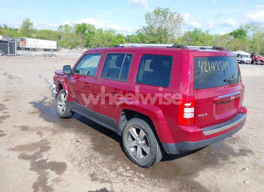 Photo 3 of 2017 Jeep Patriot HIGH ALTITUDE 4X4 (VIN 1C4NJRFB0HD194968)