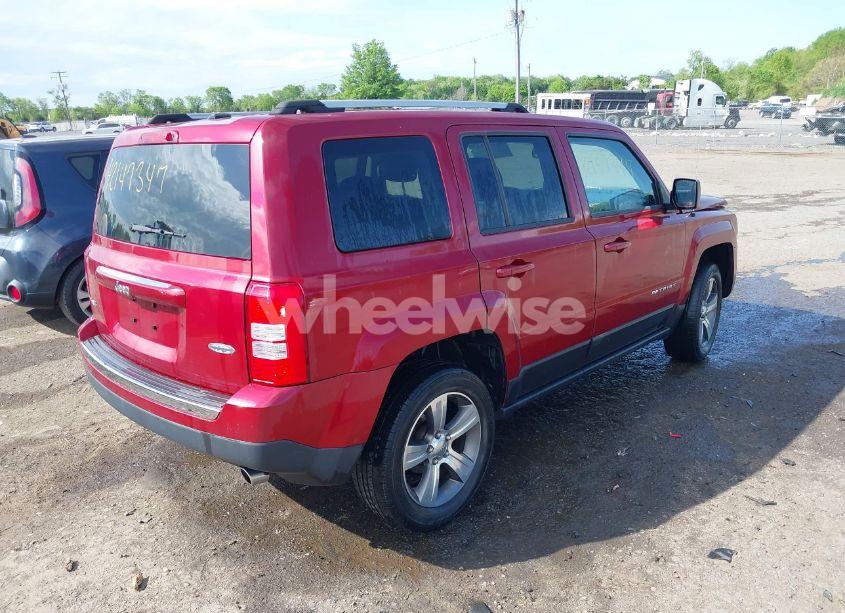 Photo 4 of 2017 Jeep Patriot HIGH ALTITUDE 4X4 (VIN 1C4NJRFB0HD194968)