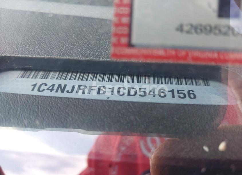 Photo 9 of 2012 Jeep Patriot LATITUDE (VIN 1C4NJRFB1CD546156)