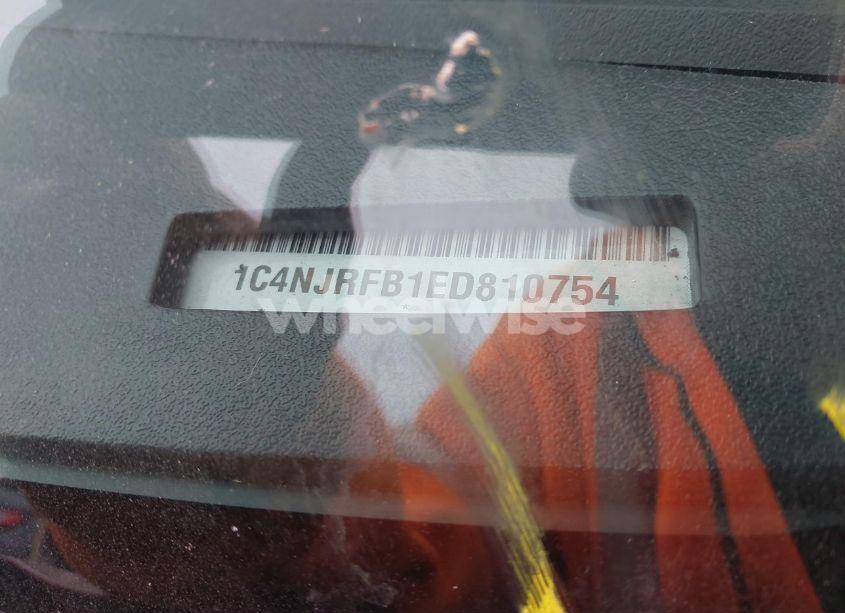 Photo 9 of 2014 Jeep Patriot LATITUDE (VIN 1C4NJRFB1ED810754)