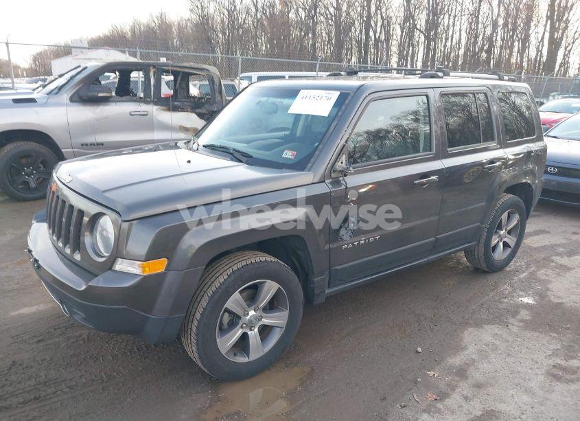 Photo 2 of 2017 Jeep Patriot HIGH ALTITUDE 4X4 (VIN 1C4NJRFB1HD110320)