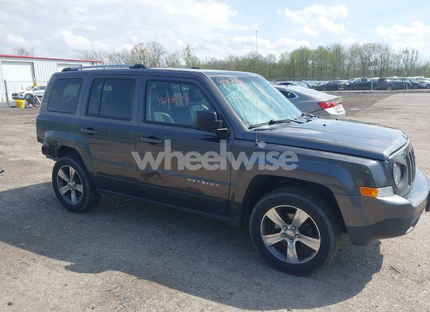 2016 Jeep Patriot HIGH ALTITUDE EDITION (VIN 1C4NJRFB2GD654226) main photo