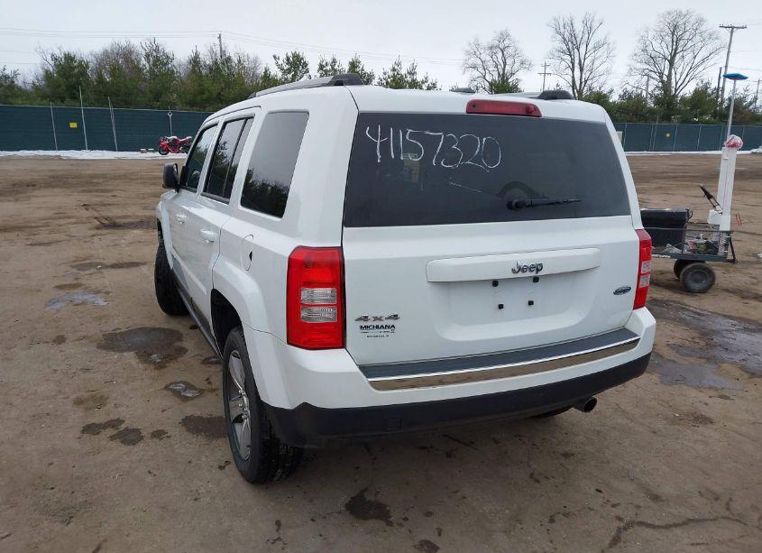 Photo 3 of 2017 Jeep Patriot HIGH ALTITUDE 4X4 (VIN 1C4NJRFB2HD206330)