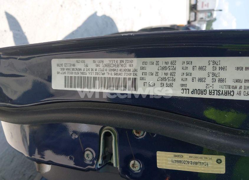 Photo 9 of 2012 Jeep Patriot LATITUDE (VIN 1C4NJRFB4CD589471)