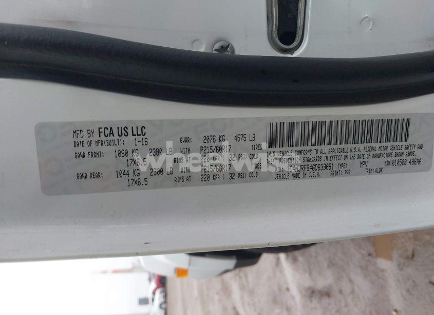 Photo 9 of 2016 Jeep Patriot HIGH ALTITUDE EDITION (VIN 1C4NJRFB4GD639081)