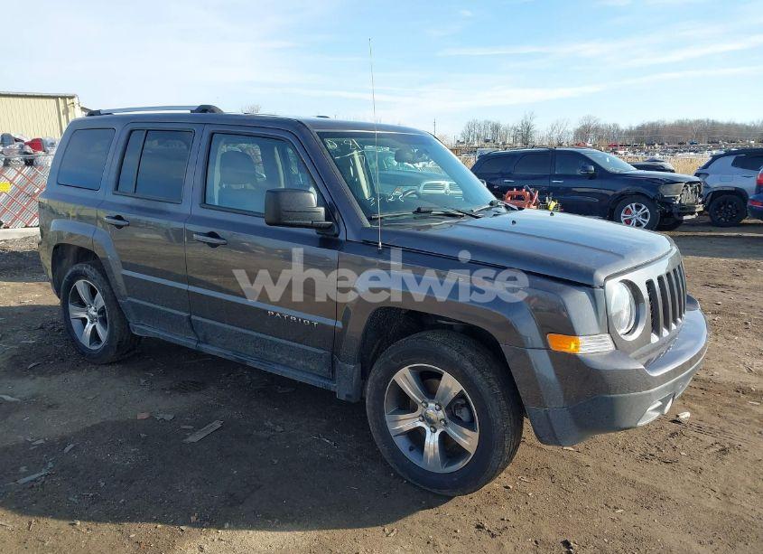 2017 Jeep Patriot HIGH ALTITUDE 4X4 (VIN 1C4NJRFB4HD154960) main photo