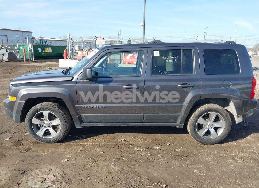 Photo 14 of 2017 Jeep Patriot HIGH ALTITUDE 4X4 (VIN 1C4NJRFB4HD154960)