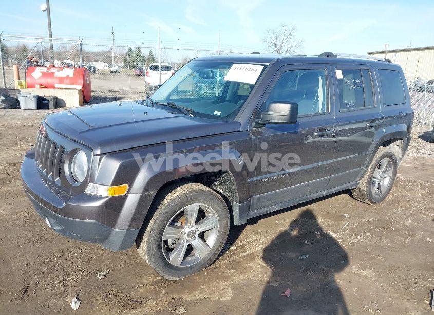 Photo 2 of 2017 Jeep Patriot HIGH ALTITUDE 4X4 (VIN 1C4NJRFB4HD154960)