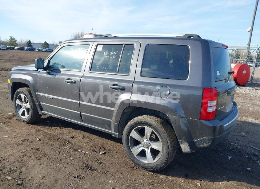 Photo 3 of 2017 Jeep Patriot HIGH ALTITUDE 4X4 (VIN 1C4NJRFB4HD154960)