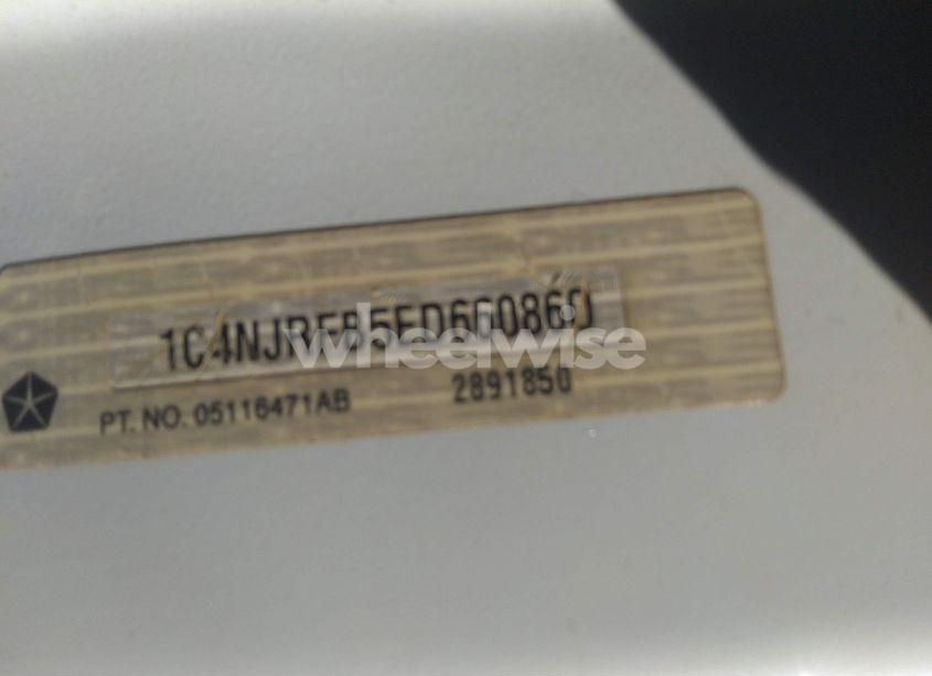 Photo 9 of 2014 Jeep Patriot LATITUDE (VIN 1C4NJRFB5ED660860)